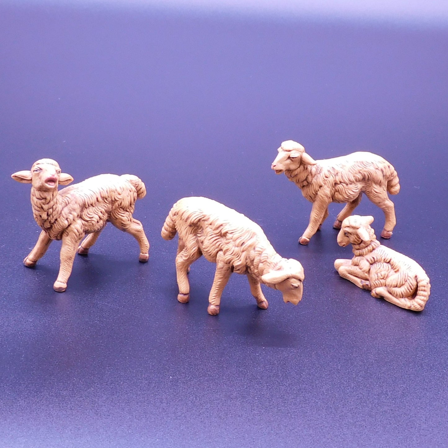 Set of 4 Fontanini Sheep for Manger Scene (7009) FREE SHIPPING!!