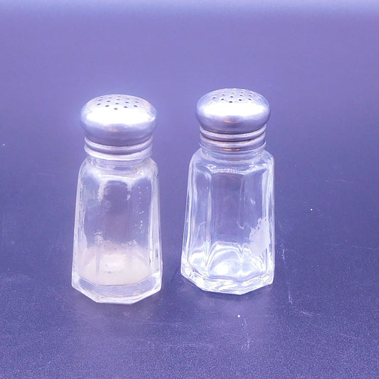 Versatile Salt and Pepper Shakers - RV-inspired - Ideal for Crafts and DIY - 3” x 1 1/2” - See Pictures! (7076) FREE SHIPPING