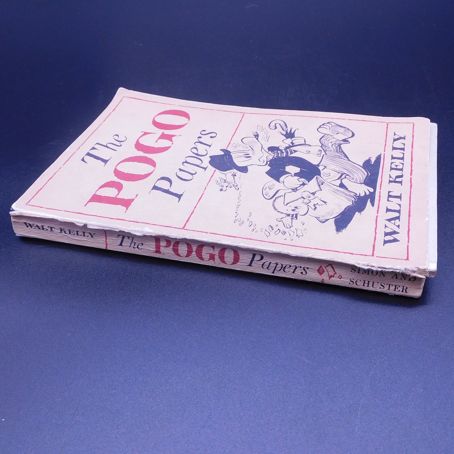 Collectible Pogo Papers by Walt Kelly - Vintage 1953, Political Satire - Some Pages Loose, Well Used Condition (7086) Free Shipping