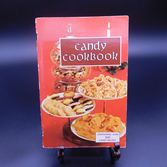 Vintage Candy Cookbook, 1966 - Great Recipes, 9” x 6” x 1/4”, Savor Yesterday's Sweet Treats! (7096) FREE SHIPPING!