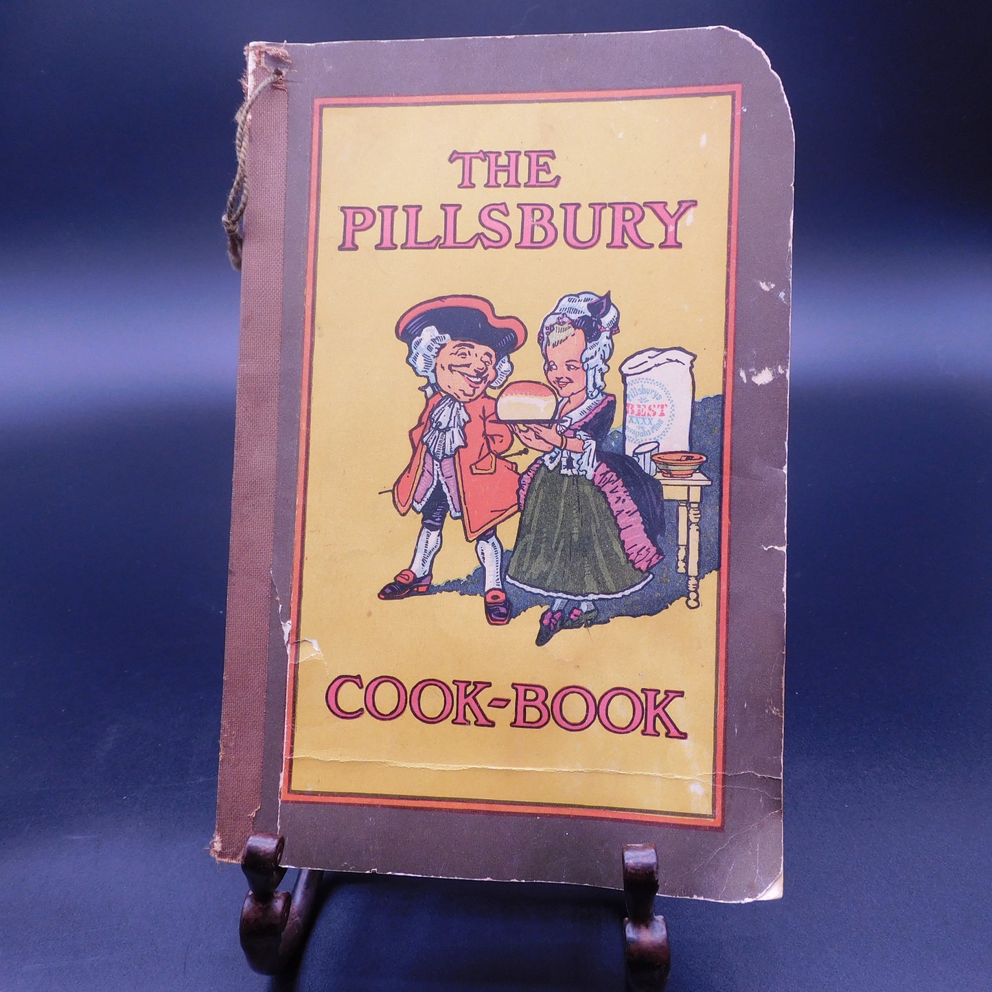 Pillsbury Cook-Book (- Rare Find with Vintage Charm - 9 x 6 x 1/4 - Condition Issues, View Pictures for Details (7098) FREE SHIPPING!