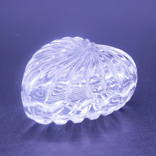 Vintage Crystal Heart Shaped Trinket or Jewelry Box (7106) FREE SHIPPING!!