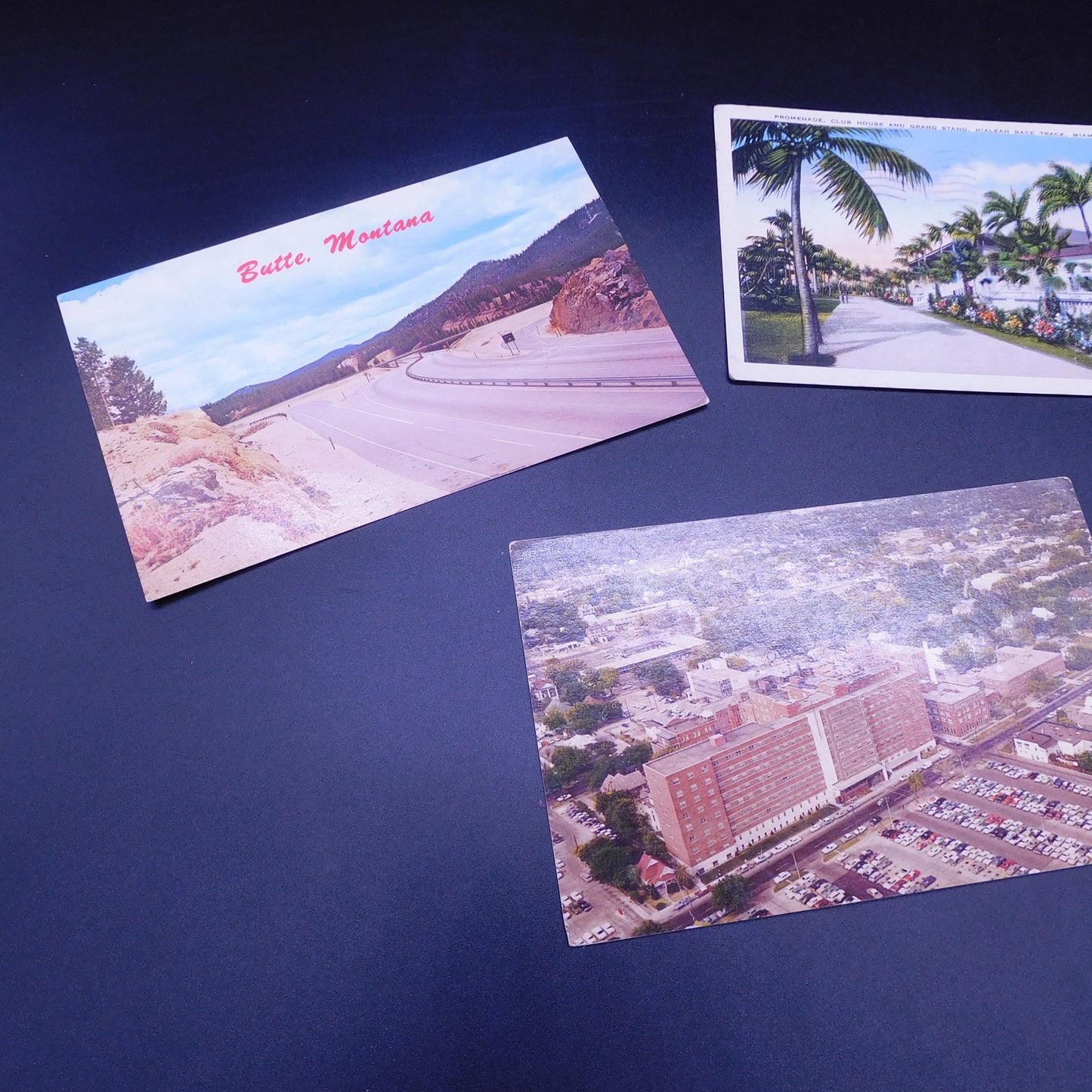 Vintage Lot of 4 Random Postcards - Beautiful Places - 5.5 x 3.5 - Check Pictures for Condition (7144) FREE SHIPPING!!!