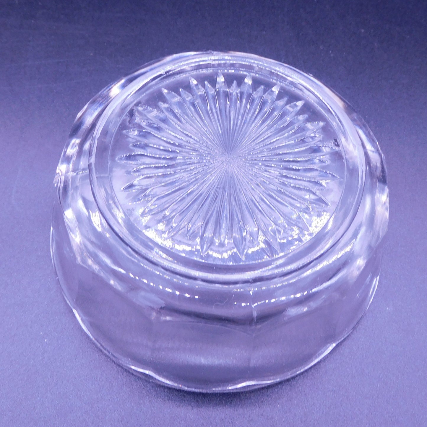 Adorable Scalloped Edge Glass Bowl - Petite & Clear - Perfect for Dips and Snacks (7159)