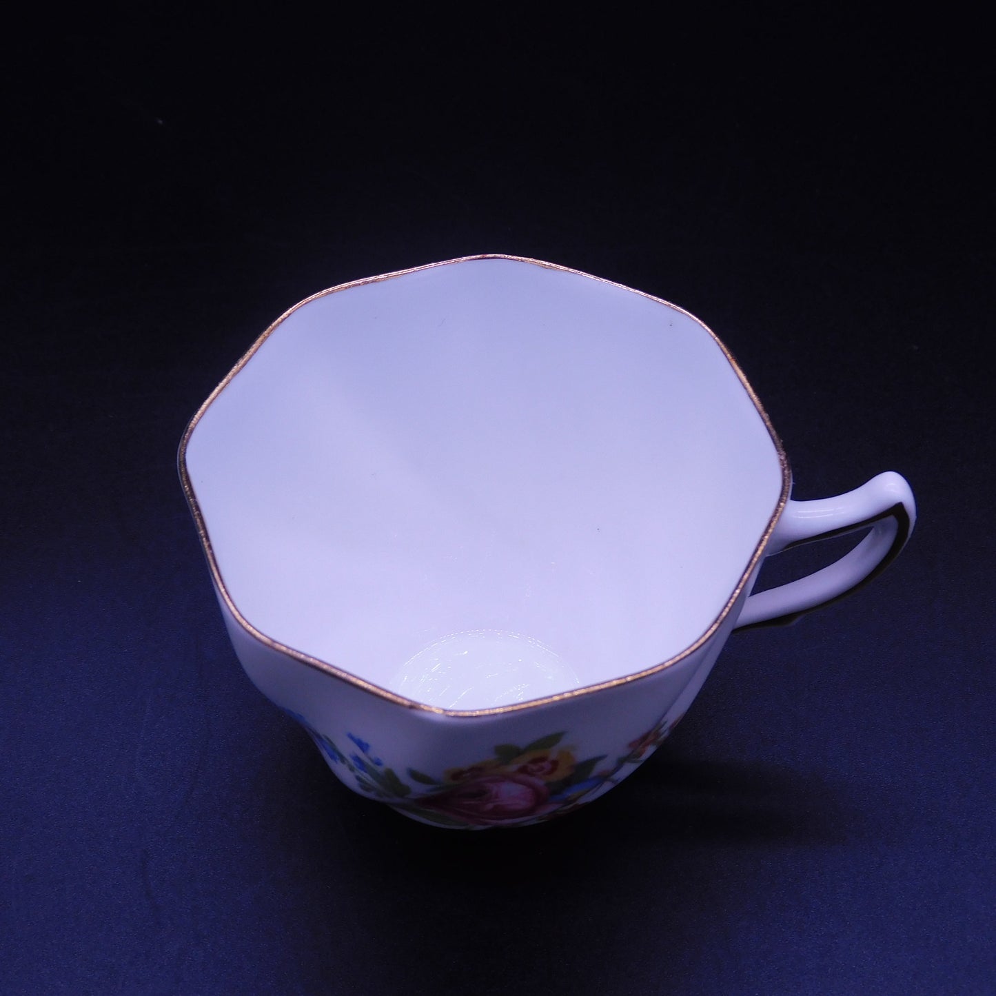 Sip in Style: Embrace the Elegance of English Tea Parties with this Vintage Clare Bone China Teacup (7177)