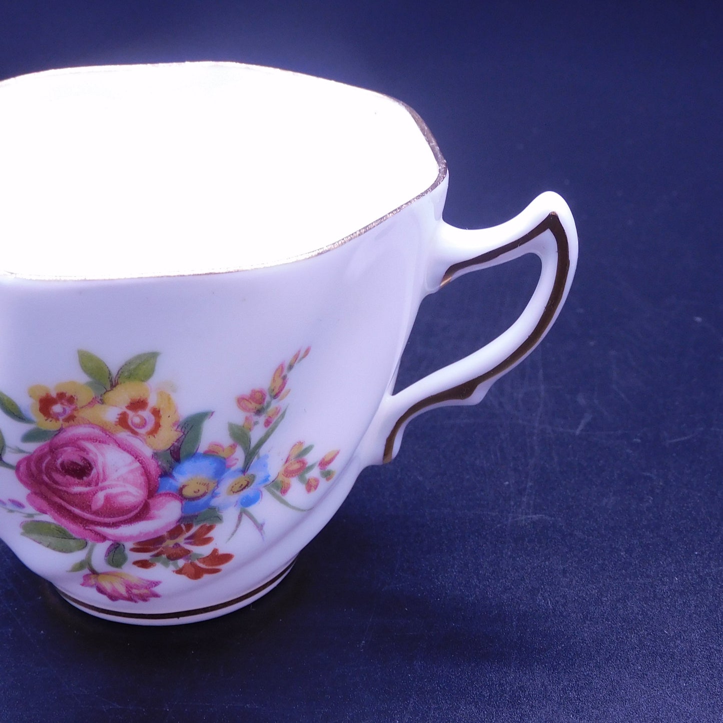 Sip in Style: Embrace the Elegance of English Tea Parties with this Vintage Clare Bone China Teacup (7177)