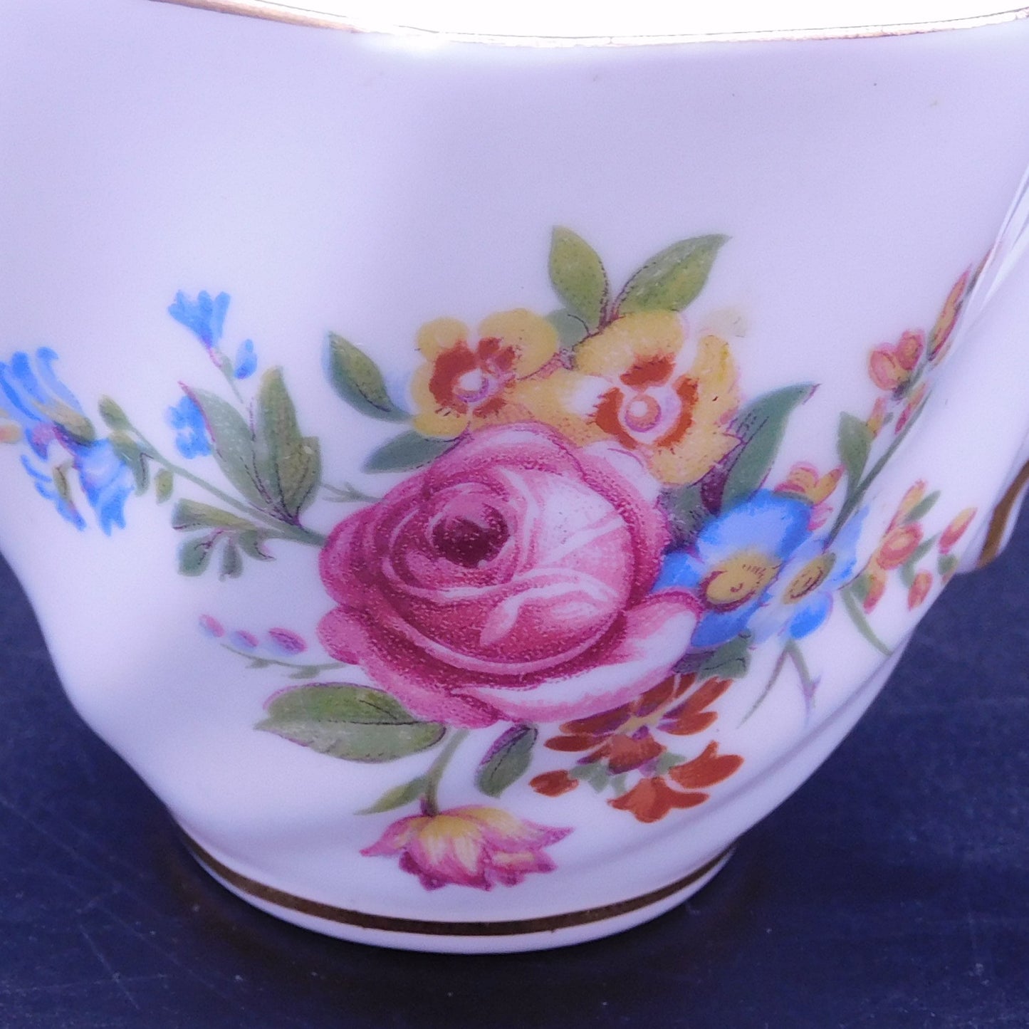 Sip in Style: Embrace the Elegance of English Tea Parties with this Vintage Clare Bone China Teacup (7177)