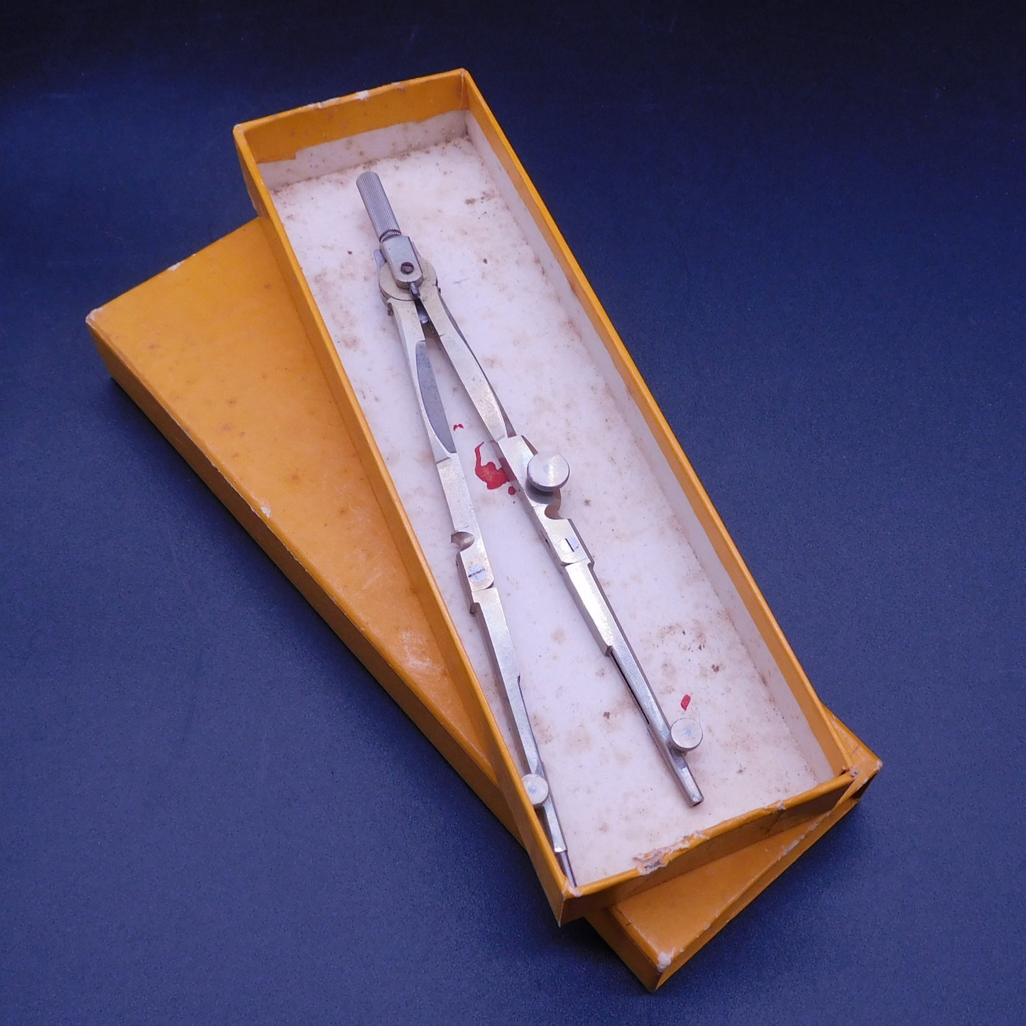 Vintage Dietzgen Master Bow Pencil 740b Compass, Original Box 7224