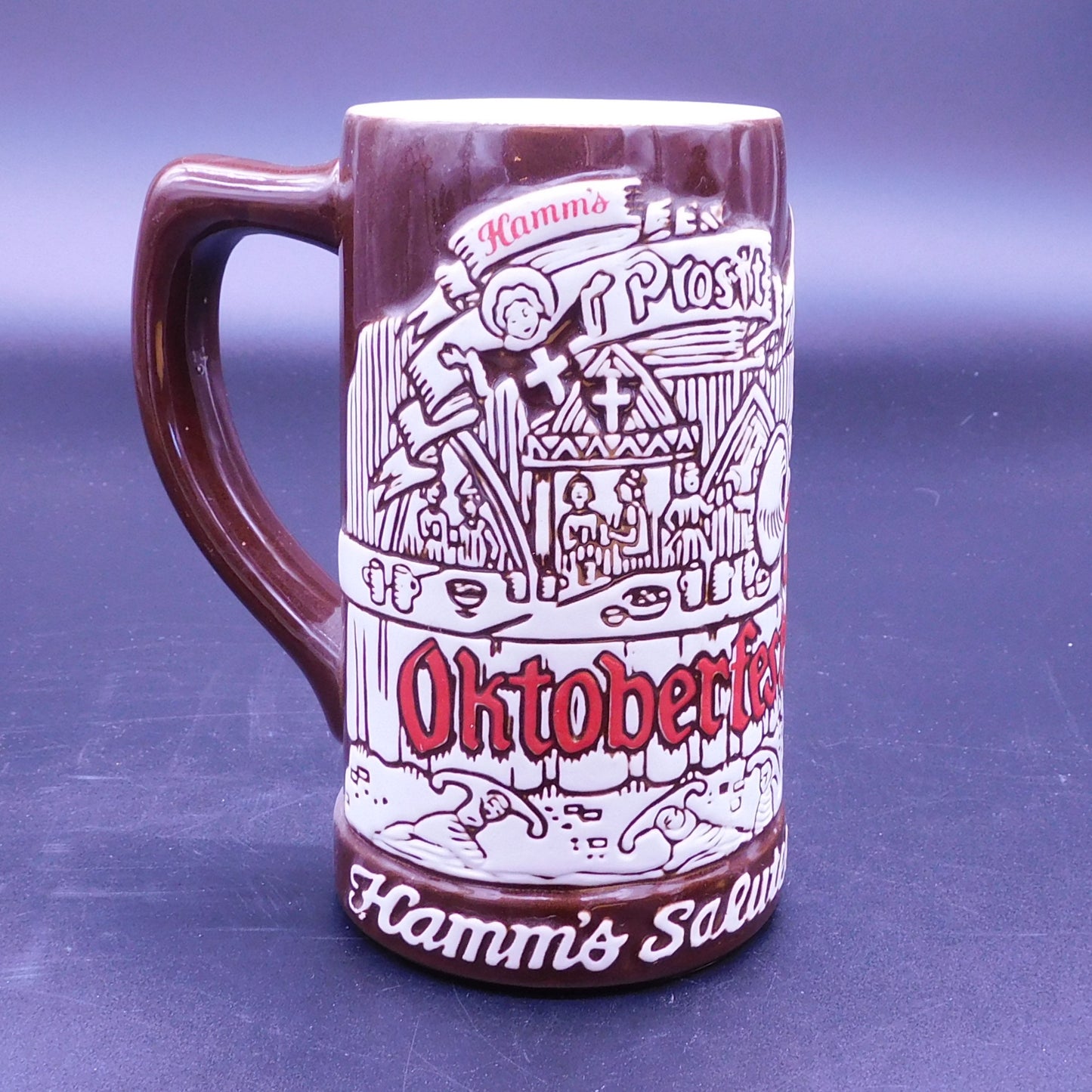 Vintage 1973 Hamms Octoberfest Beer Stein 7280rw