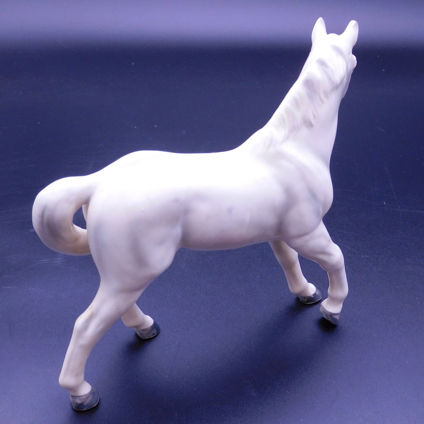 Vintage Napco White Horse, Shelf Display, 7319