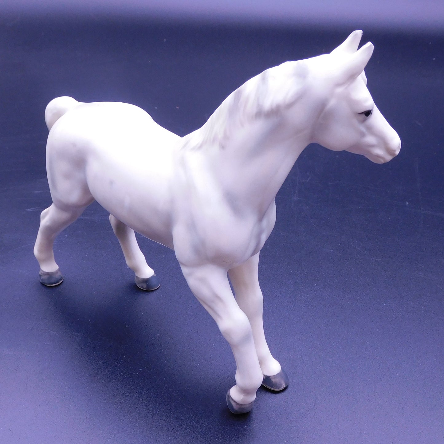 Vintage Napco White Horse, Shelf Display, 7319