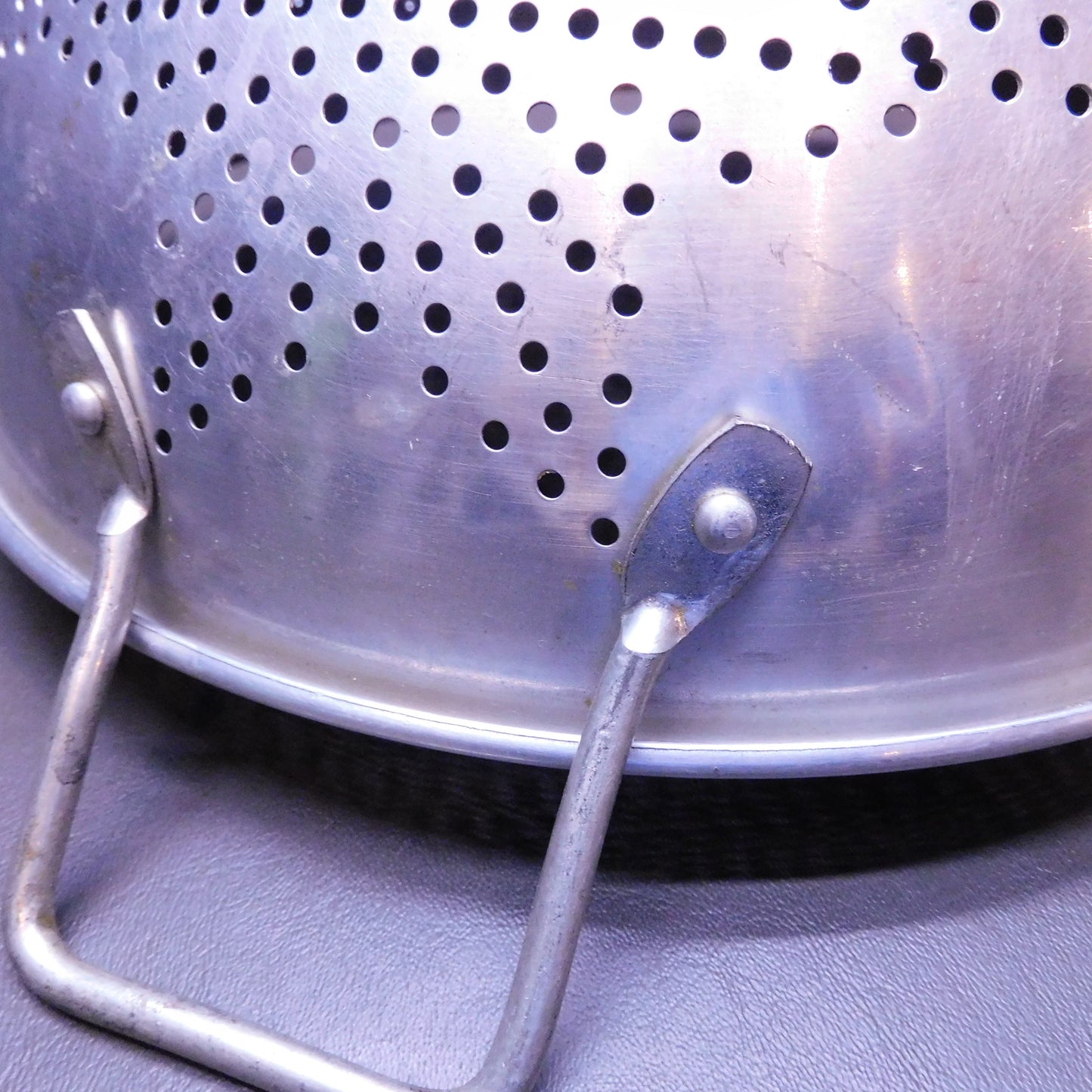 Vintage Colander Strainer, Star Design, Large (7373)