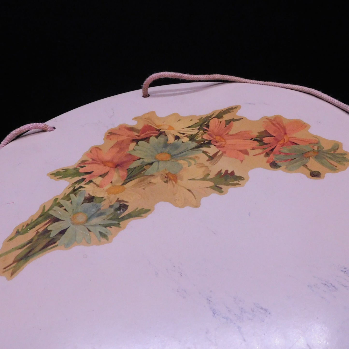 Vintage Sewing Basket, Full of Sewing Treasures (7375)