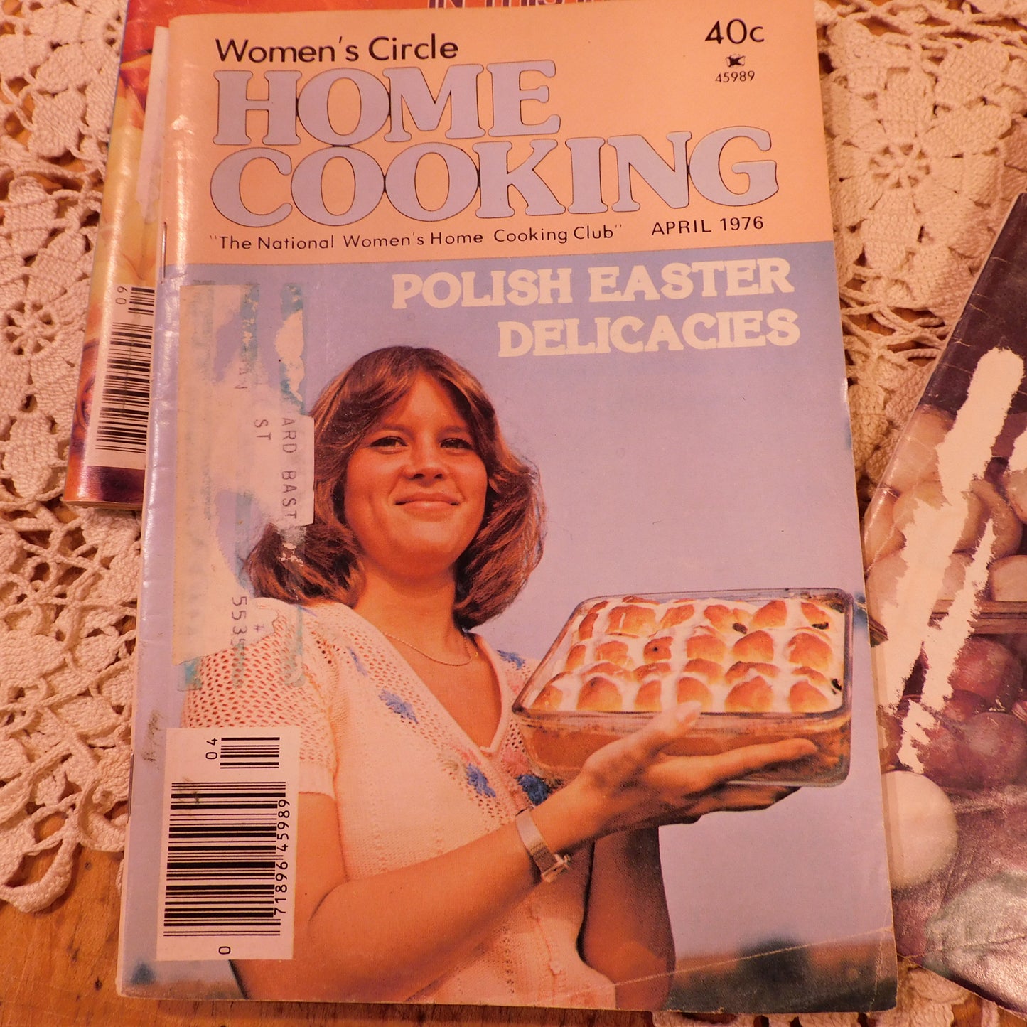 Vintage Women's Circle Home Cooking Mini Magazine Recipe Book Set | Sept 1985, Nov 1985, Jan 1975, April 1976 | 4-Book Collection (WN 37) FREE SHIPPING!!