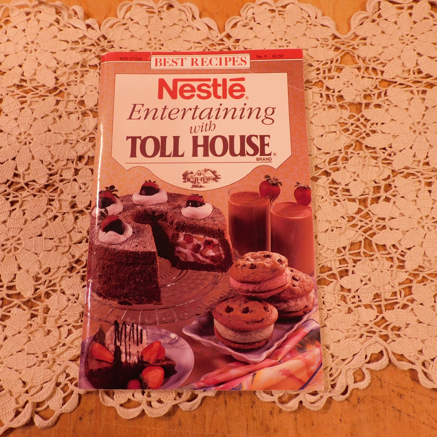 Vintage Nestle Toll House Recipe Book 1991 | Entertaining with Delicious Recipes | Collectible Cookbook (WN40) FREE SHIPPING!!