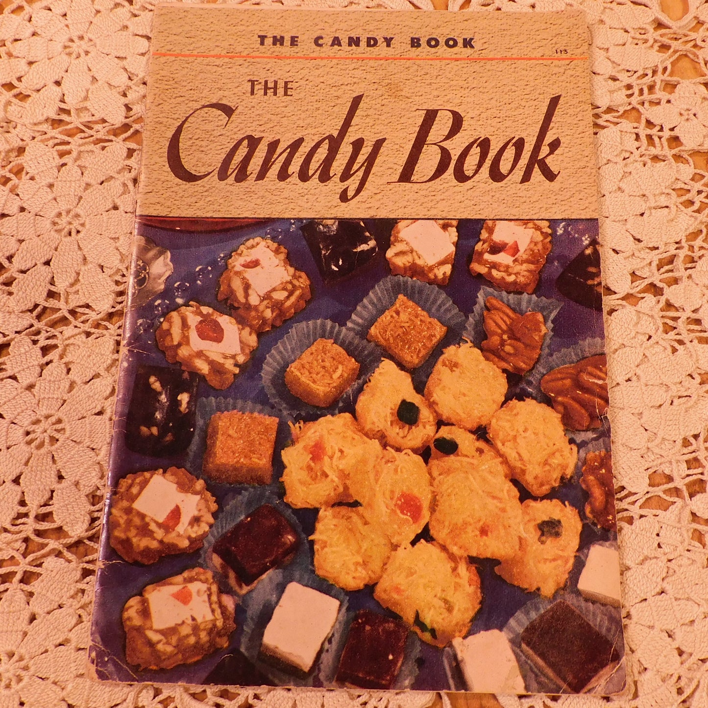 Vintage 1941 'The Candy Book' by Ruth Berolzheimer - Culinary Arts Institute - 8 3/4 x 6 - Rare Find! (WN41) FREE SHIPPING!!