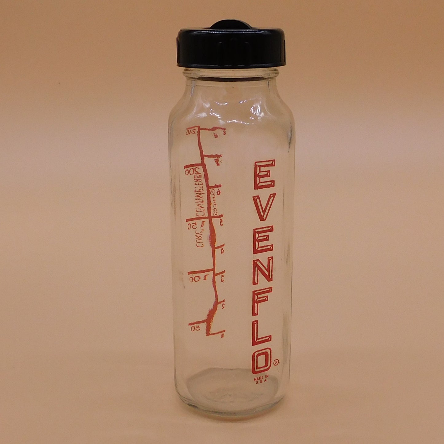 Vintage Evenflo Glass Baby Bottle (6764)