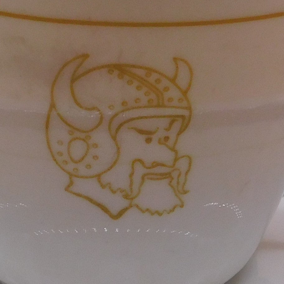 Vintage Syracuse Viking Cup and Saucer (6774) FREE SHIPPING!!