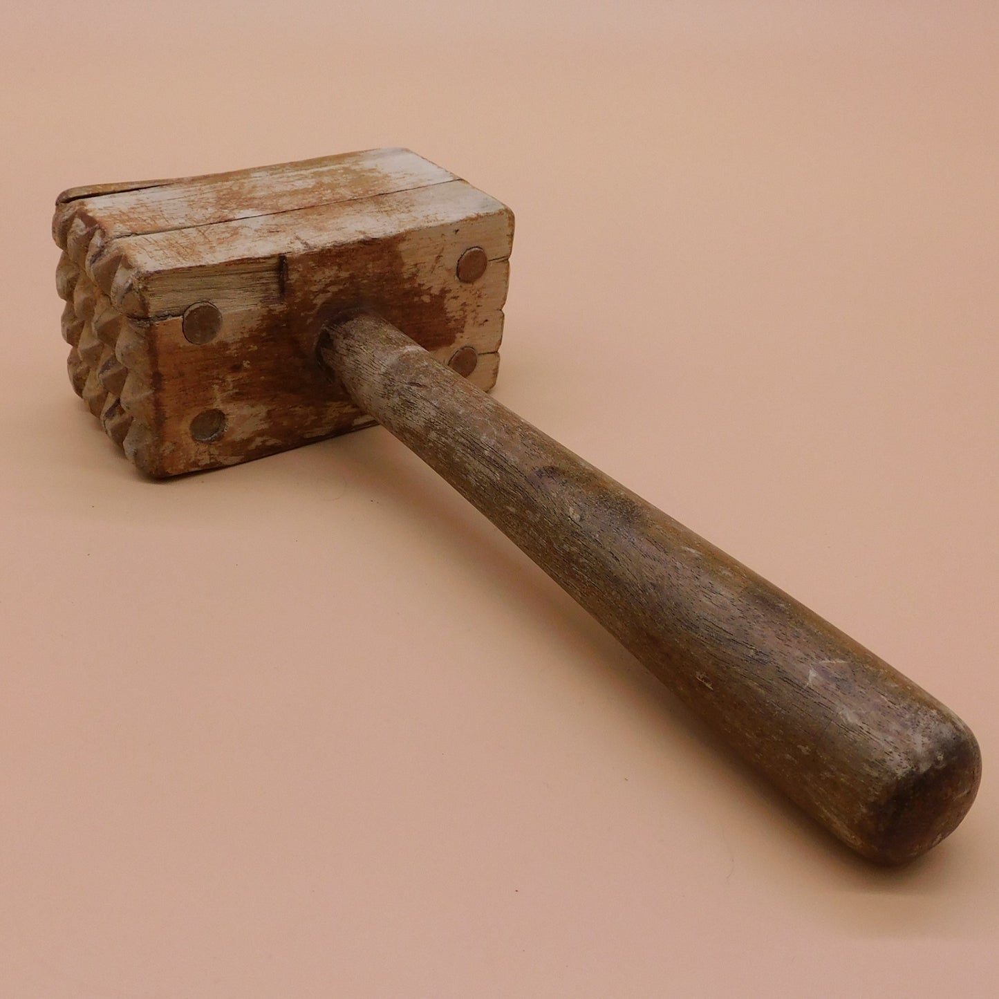 Vintage Wooden Meat Tenderizer (6793) FREE SHIPPING!!!