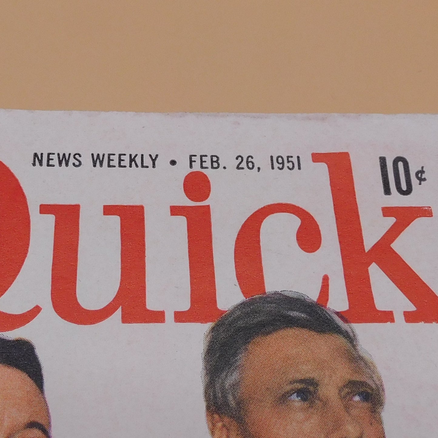 Vintage 1951 Quick Mini Magazine, Duke and Duchess of Windsor (6799) FREE SHIPPING!!