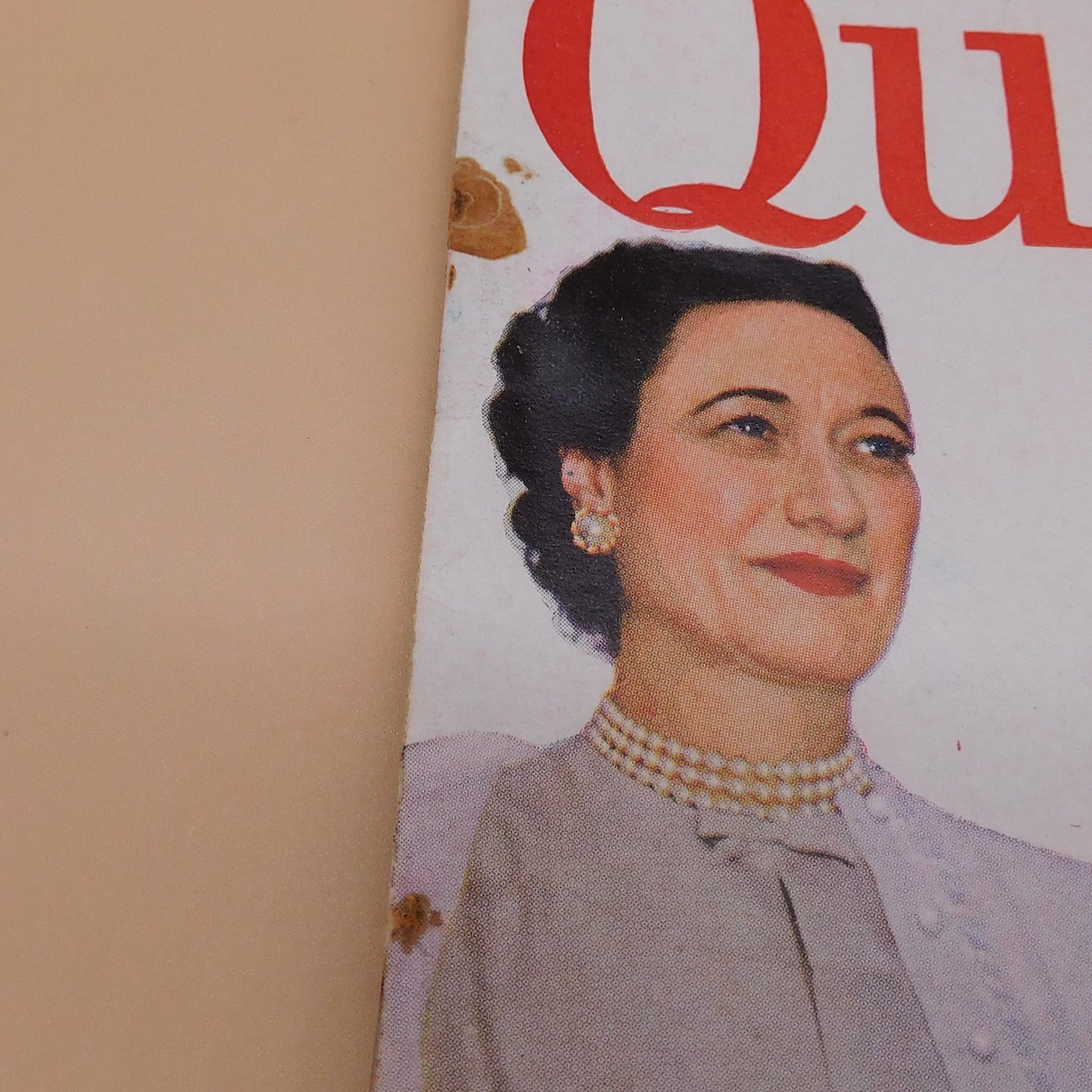 Vintage 1951 Quick Mini Magazine, Duke and Duchess of Windsor (6799) FREE SHIPPING!!