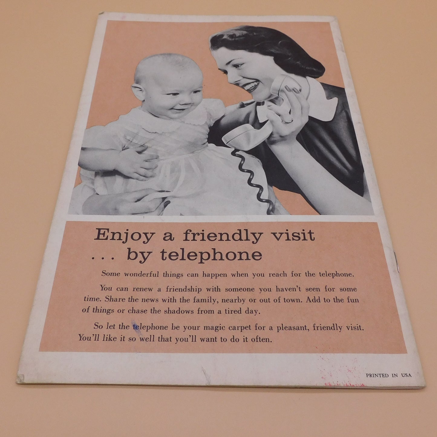 Vintage Bell Telephone Almanac, 1959, (6807) FREE SHIPPING!!