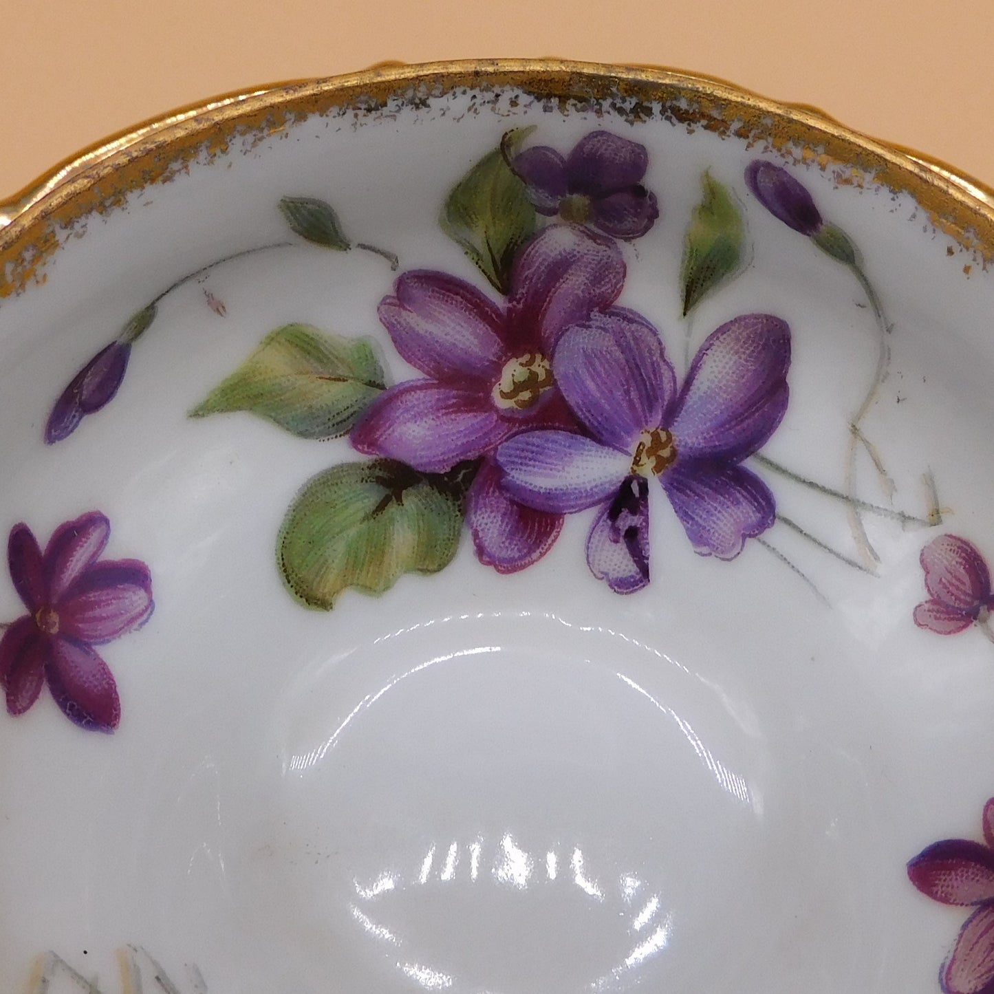 Vintage Teacup and Saucer, Trimont Ware, Japan (6827) FREE SHIPPING!!