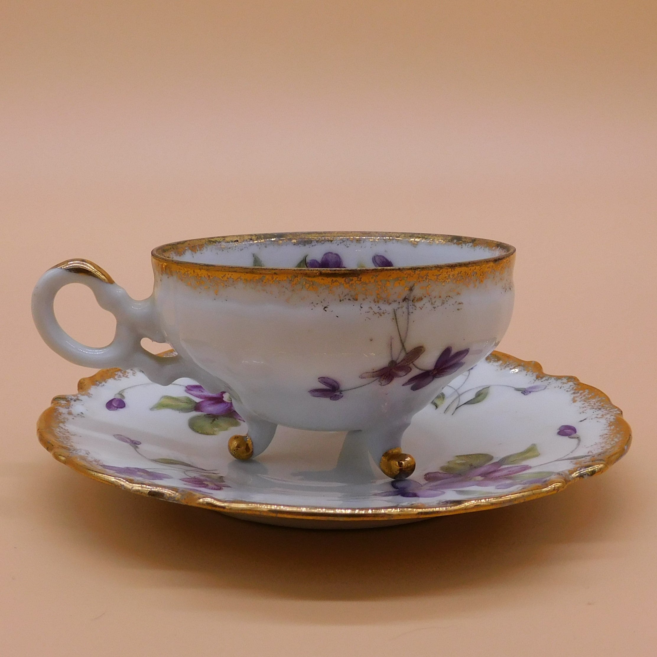 Vintage cup sales and saucer