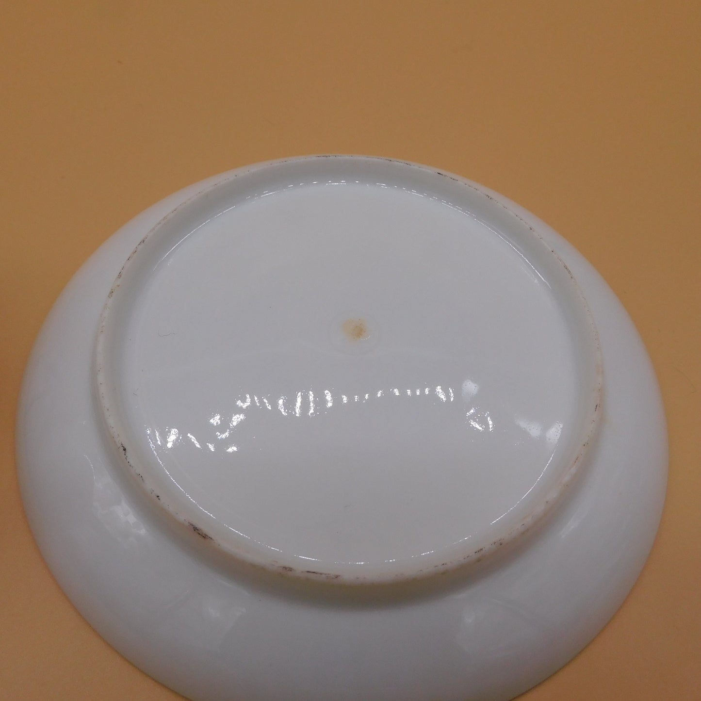 Vintage Teacup and Saucer Marked A.K., Rounded Shape (6840) FREE SHIPPING!!