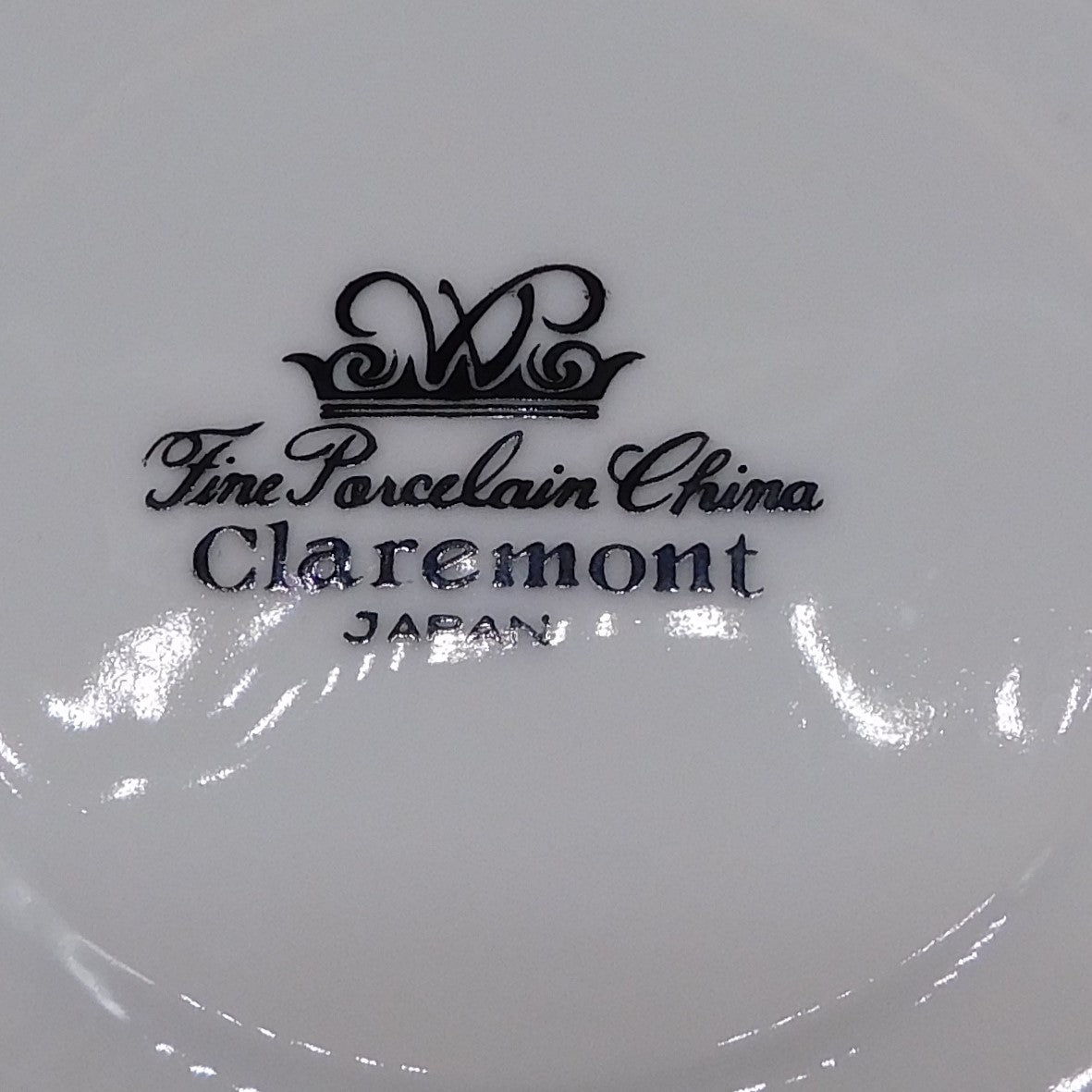 Vintage Teacup and Saucer Lot of 2, Claremont, Made in Japan (6848) FREE SHIPPING!!