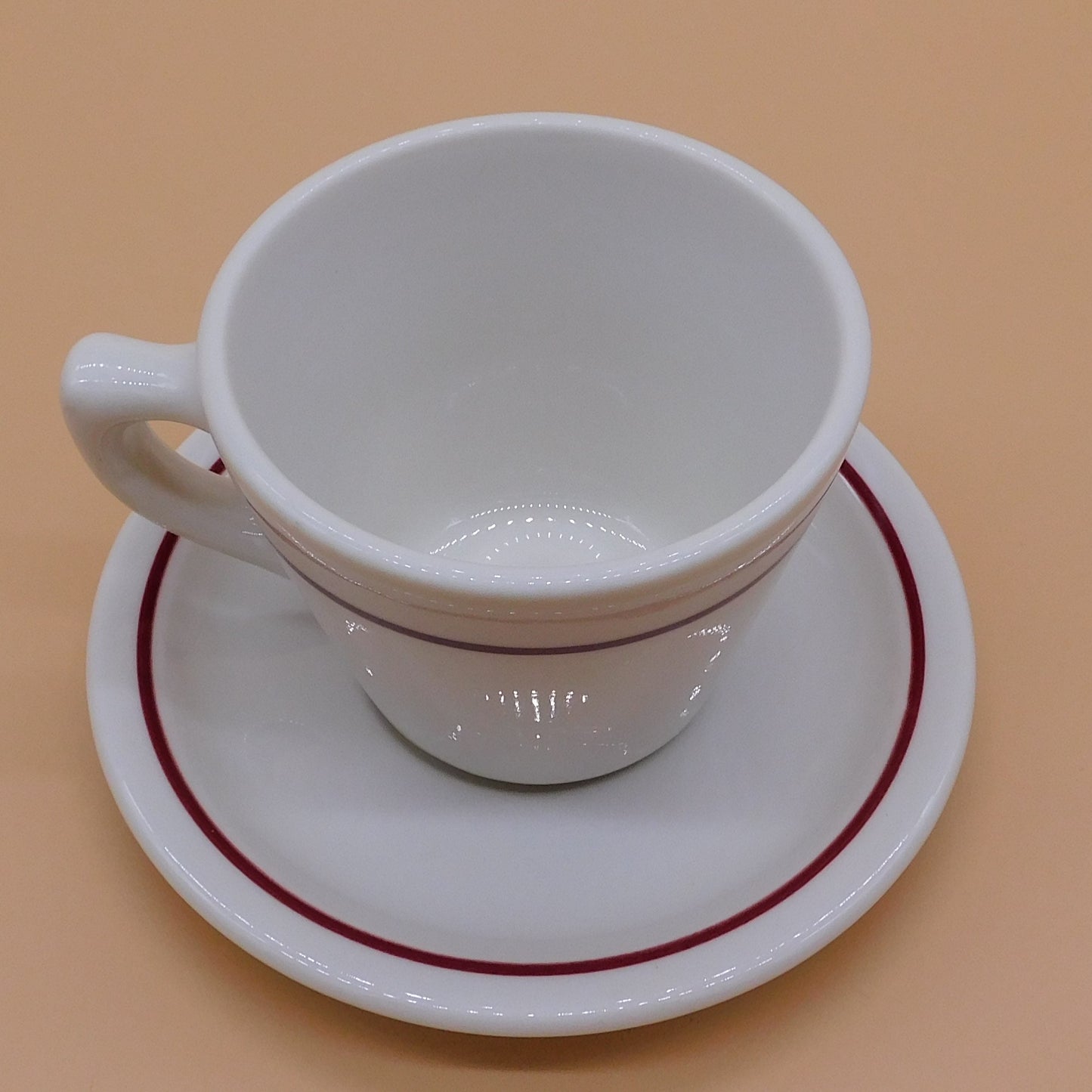 Vintage Coffee Cup and Saucer, Walker Restaurant China (6850) FREE SHIPPING!!