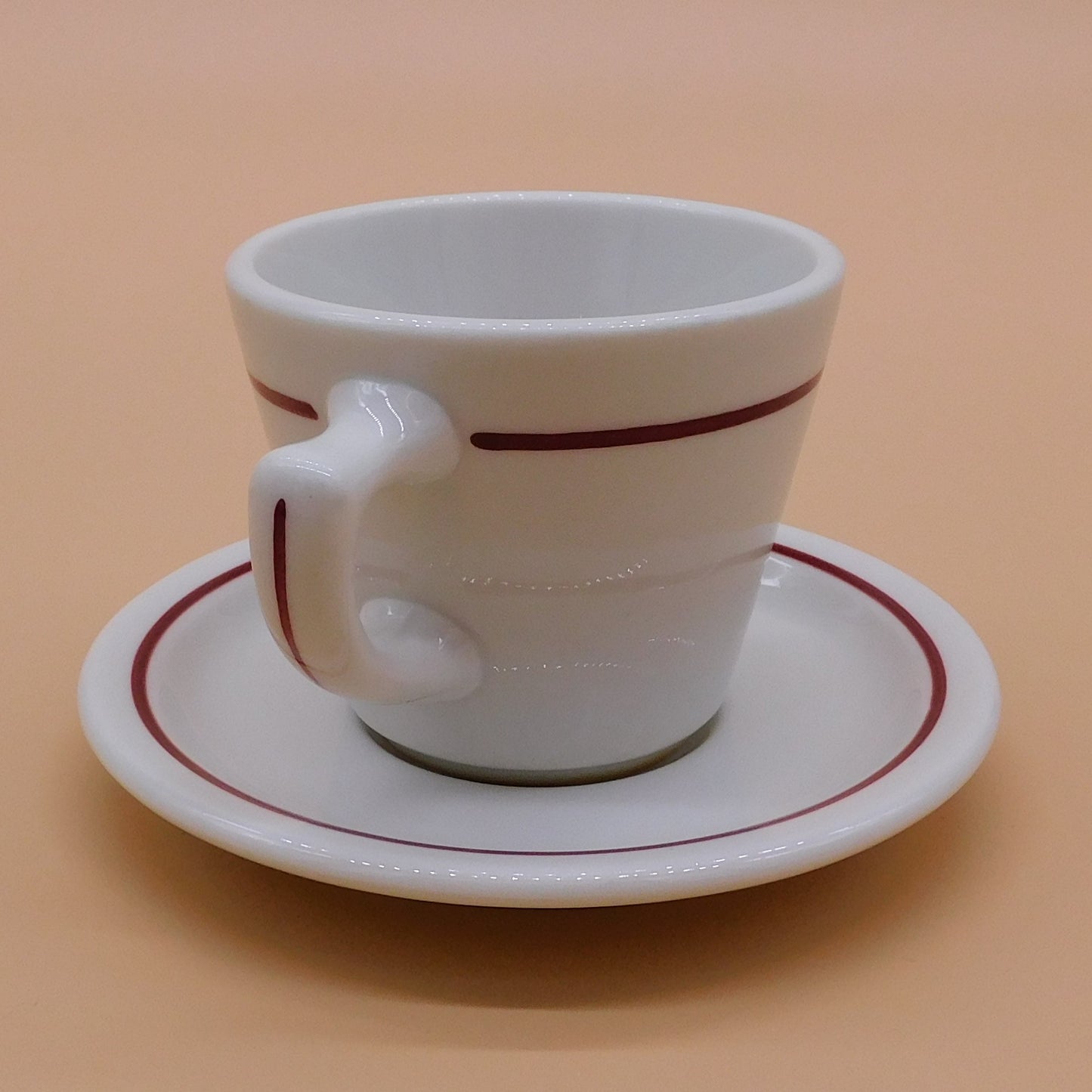 Vintage Coffee Cup and Saucer, Walker Restaurant China (6850) FREE SHIPPING!!