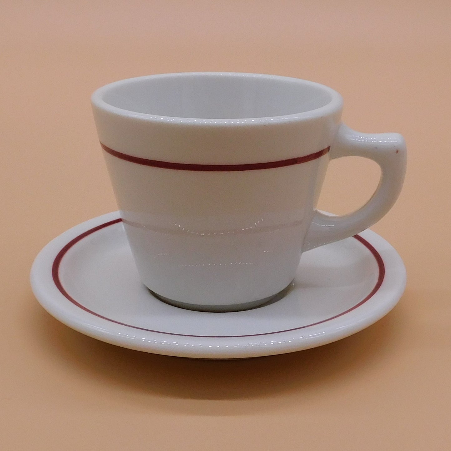 Vintage Coffee Cup and Saucer, Walker Restaurant China (6850) FREE SHIPPING!!