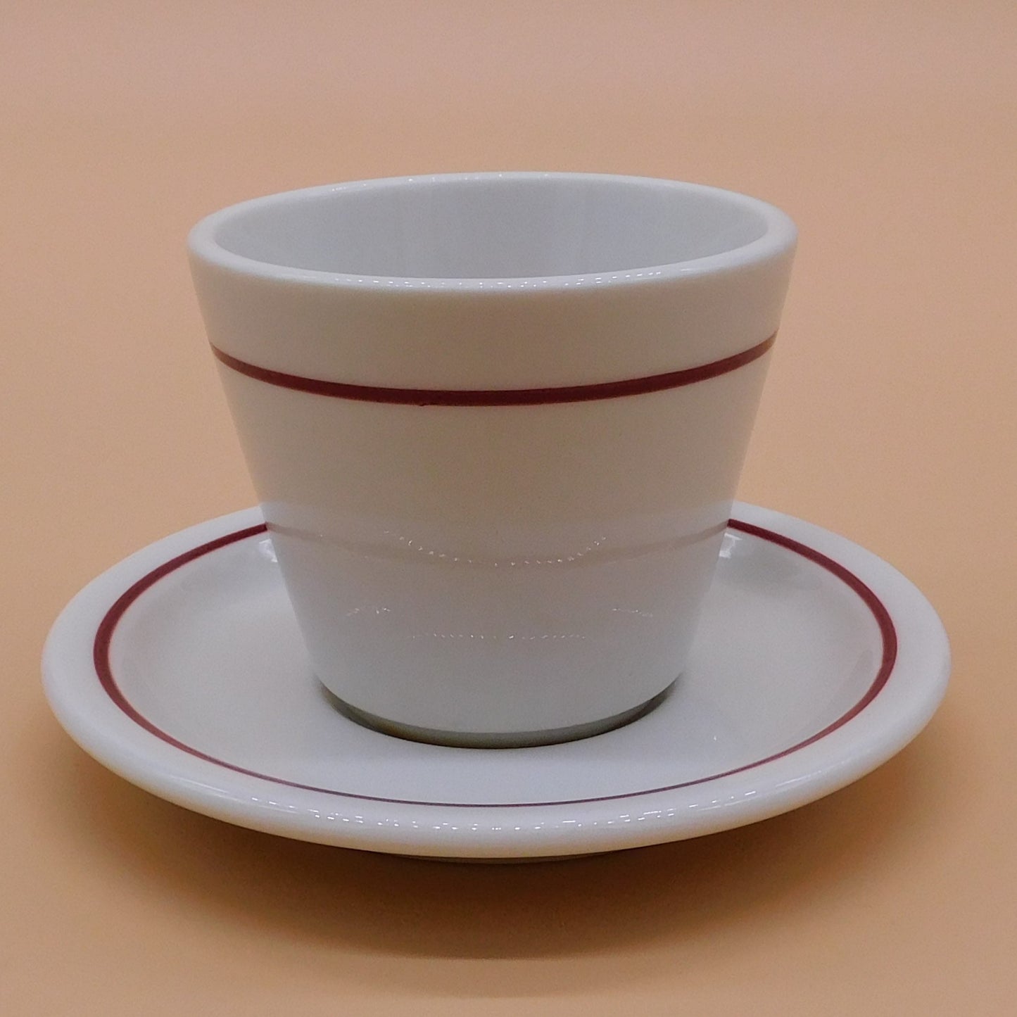 Vintage Coffee Cup and Saucer, Walker Restaurant China (6850) FREE SHIPPING!!