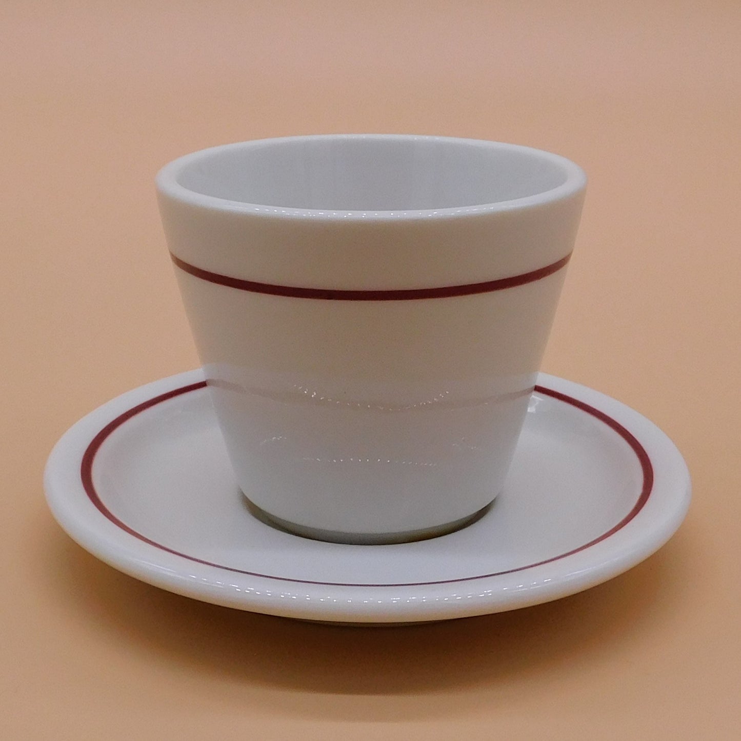 Vintage Coffee Cup and Saucer, Walker Restaurant China (6850) FREE SHIPPING!!