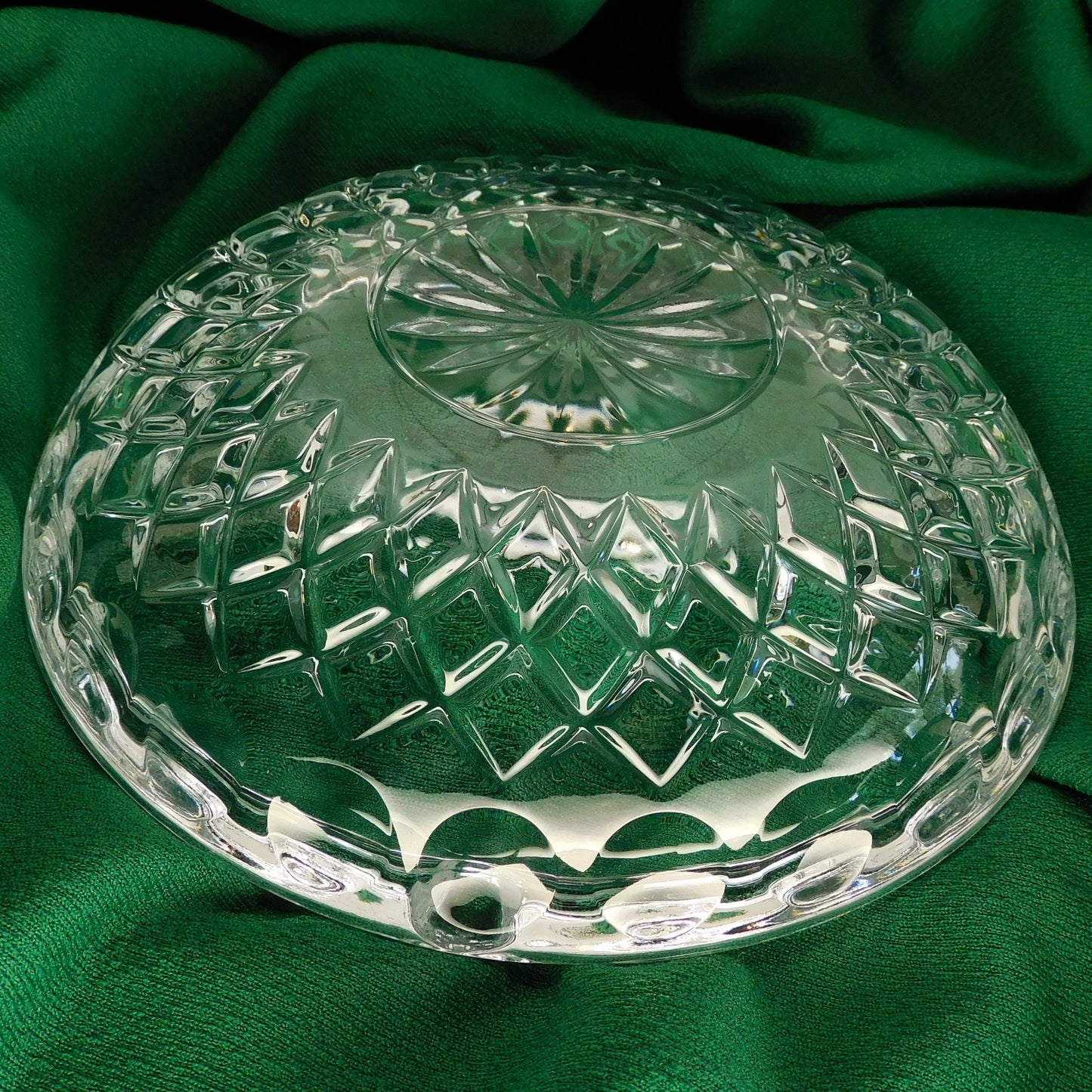 Vintage Crystal Ashtray, Collectibles (V66) FREE SHIPPING!!