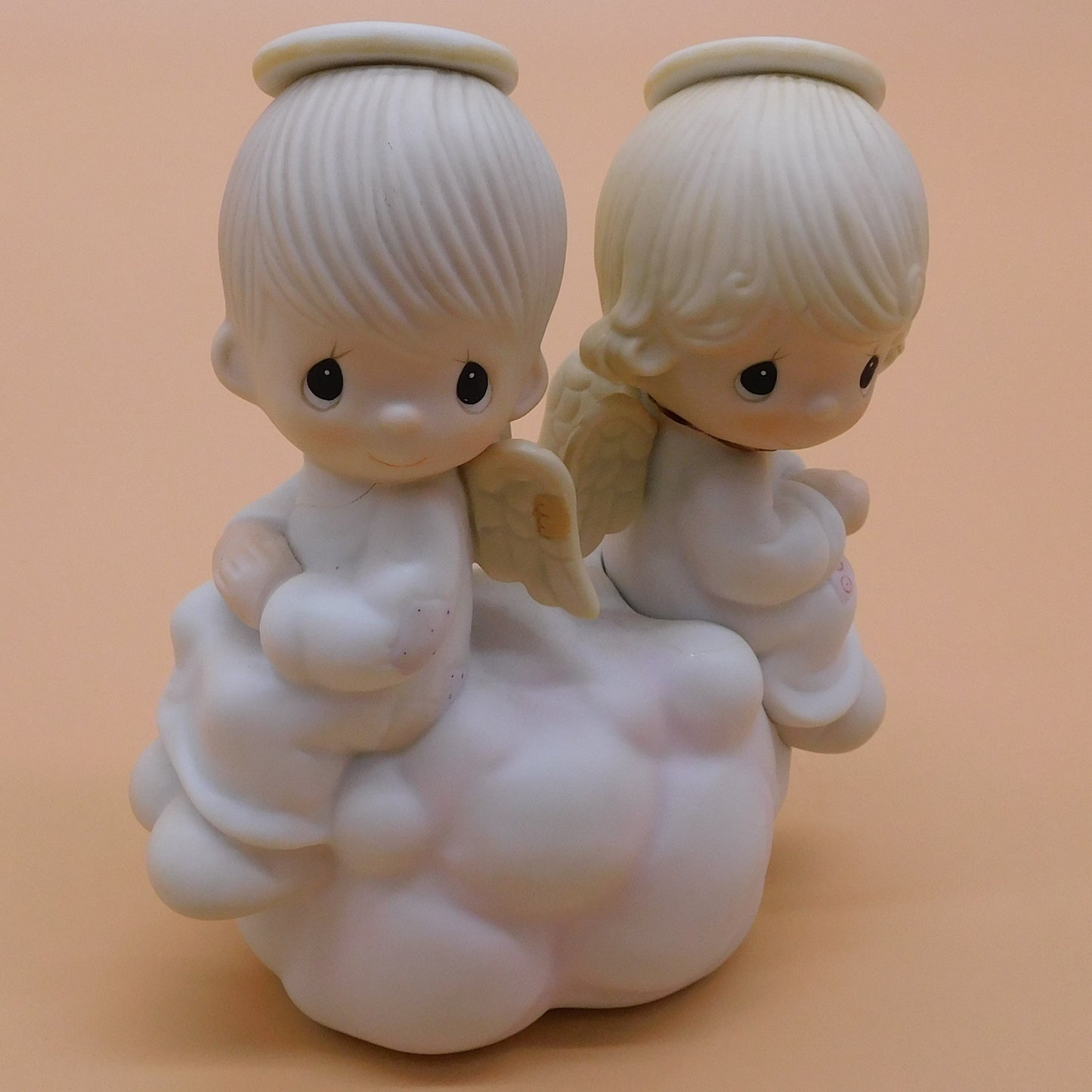 Vintage 1979 Precious Moments, But Love Goes On Forever, Boy and Girl Figurine (R151) FREE SHIPPING!!